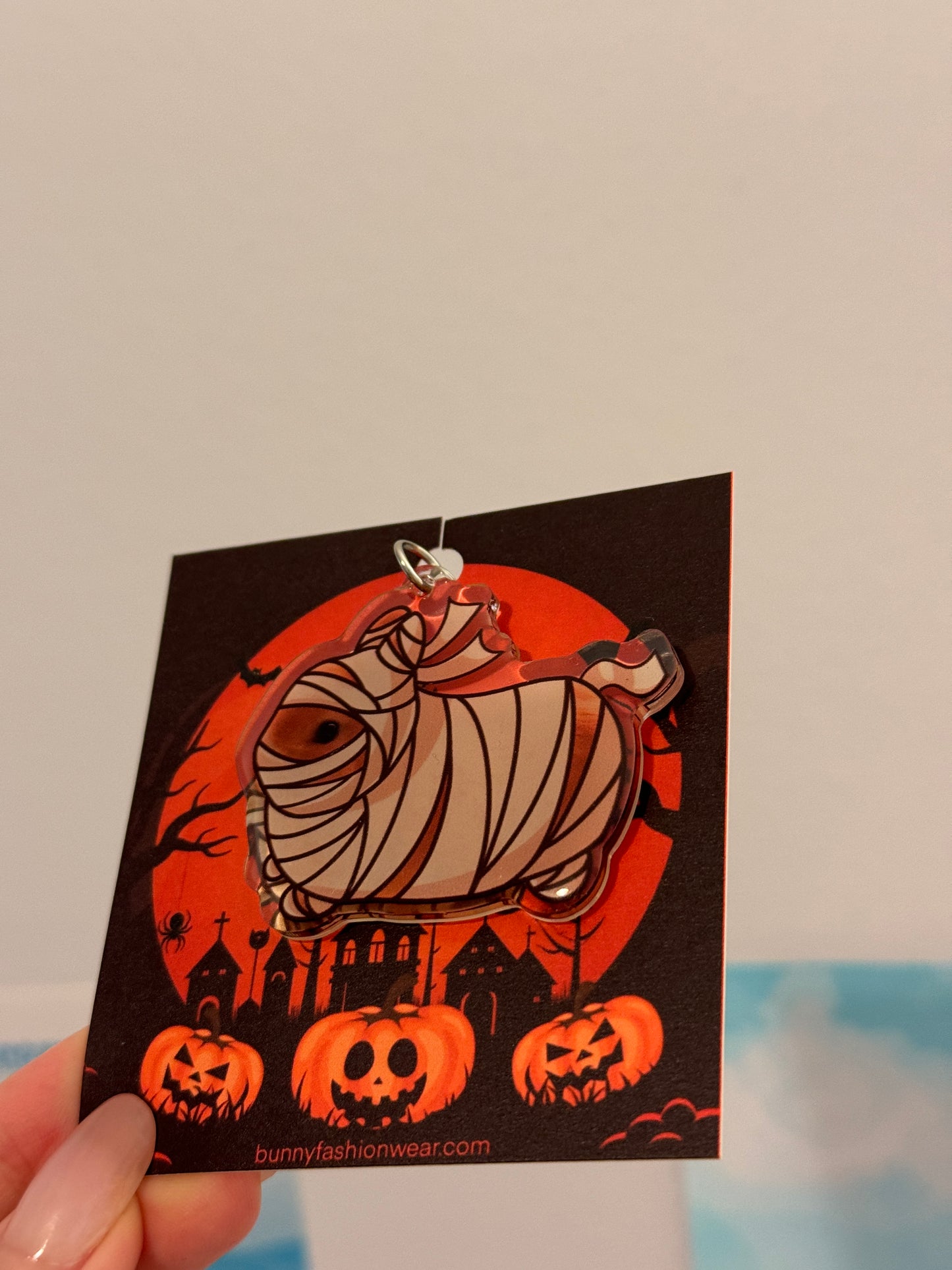 Mumggie Halloween Acrylic Keychain
