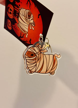 Mumggie Halloween Acrylic Keychain