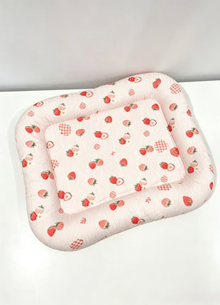Strawberry bunny bed