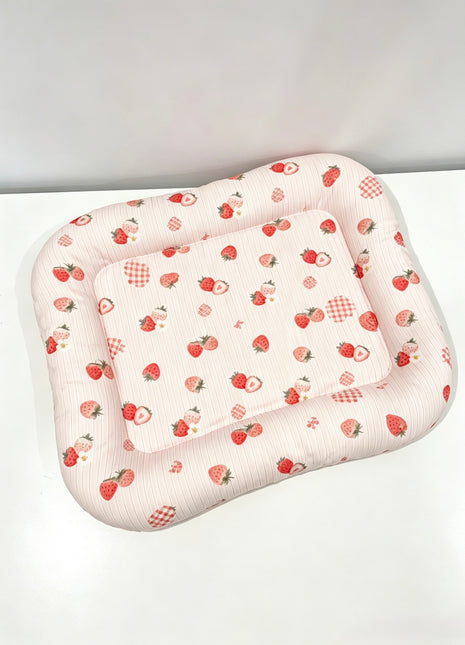 Strawberry bunny bed