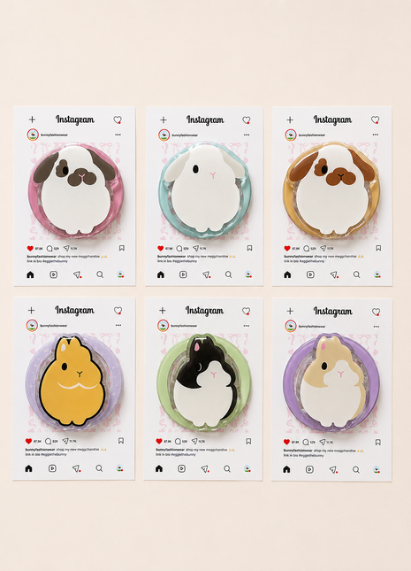 Bunny Magnetic Phone Grip
