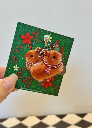 Reindiggie keychain