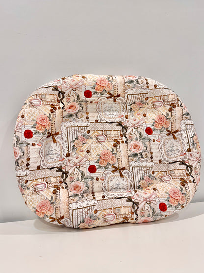 Rose handmade bunny bed, Large
