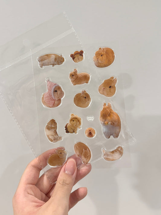 Eggie Gel Sticker Sheet