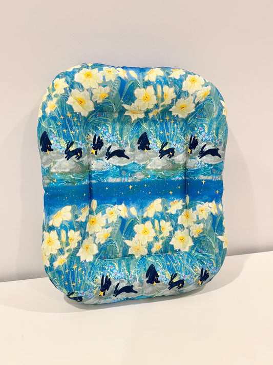 Running bunny bunny Bed, Rectangle Small