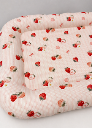Strawberry bunny bed