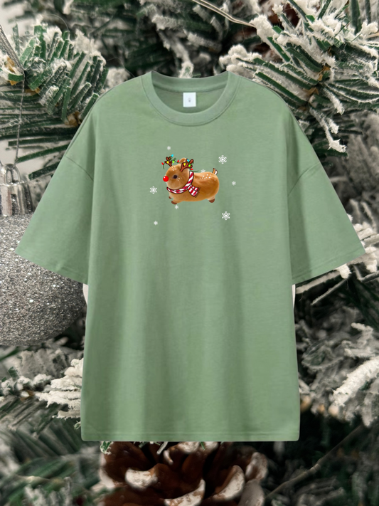 Pre-order. Light Green Reindiggie T-Shirt