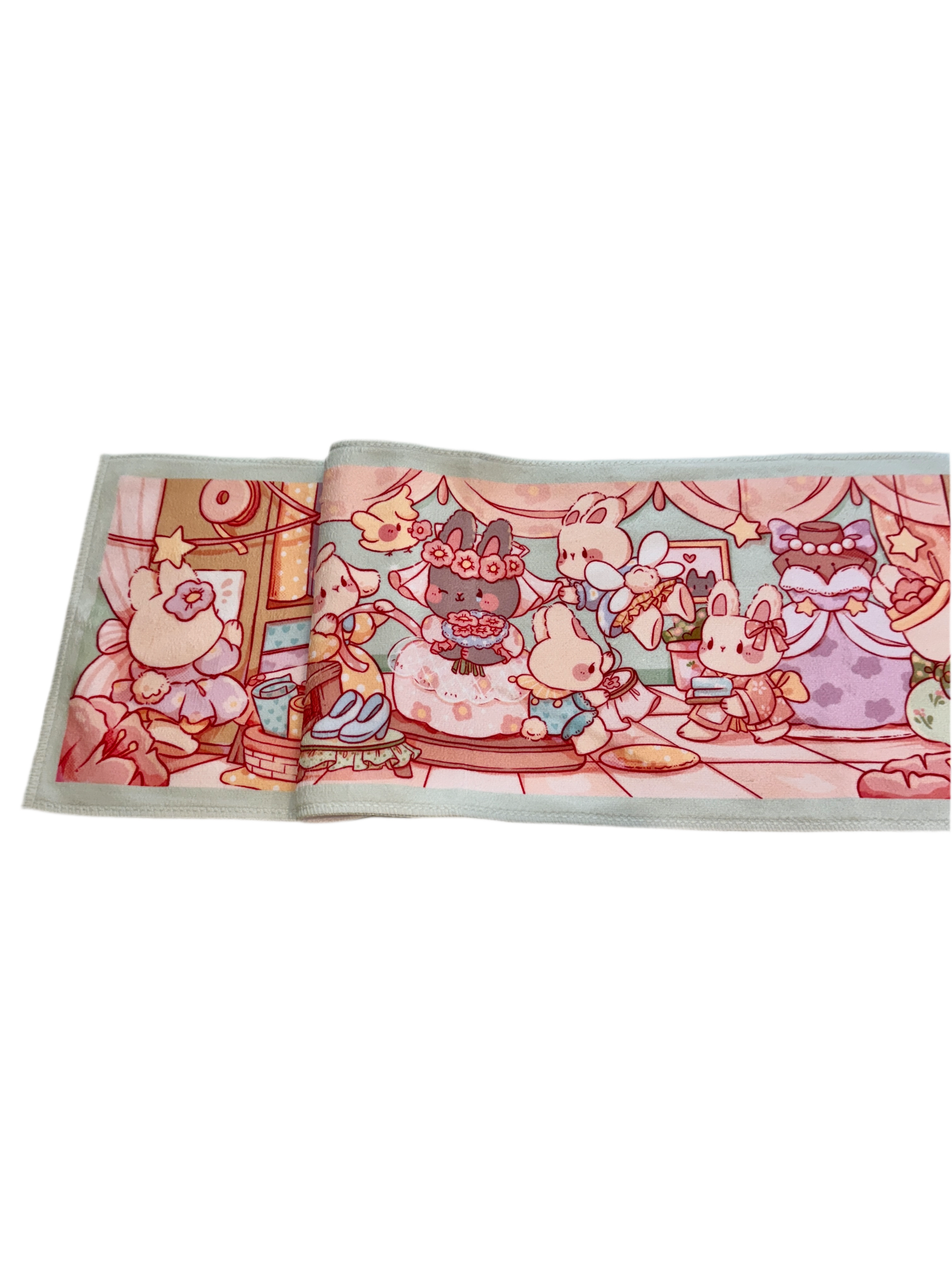 Bunnies Dreamy Tailor Shop Hand Towel