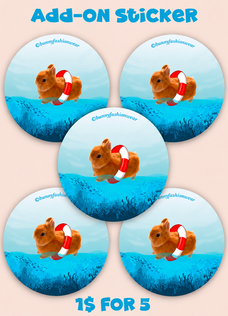 Eggie Swimming 1$ for 5 stickers