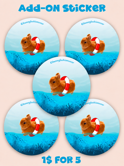 Eggie Swimming 1$ for 5 stickers