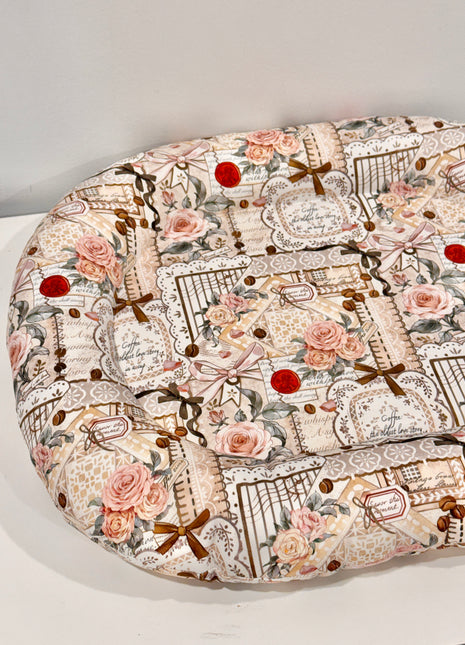 Rose handmade bunny bed, Large