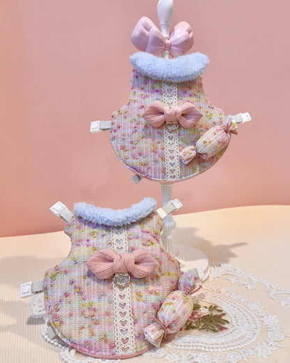 Sweet Candy Rabbit Dress/adjustable harness