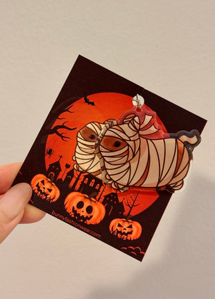 Mumggie Halloween Acrylic Keychain