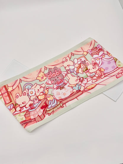 Bunnies Dreamy Tailor Shop Hand Towel