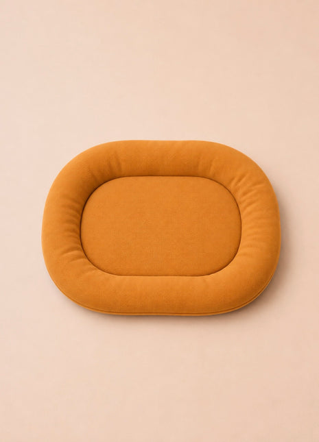 Orange bunny bed