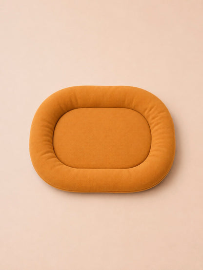 Orange bunny bed