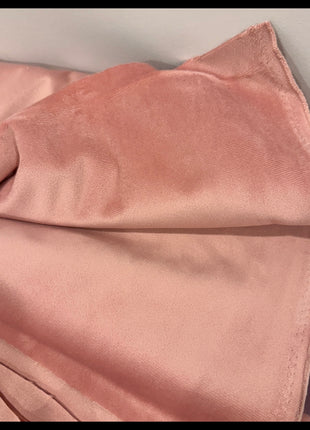 Blush Pink Velvet bunny bed