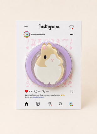 Bunny Magnetic Phone Grip