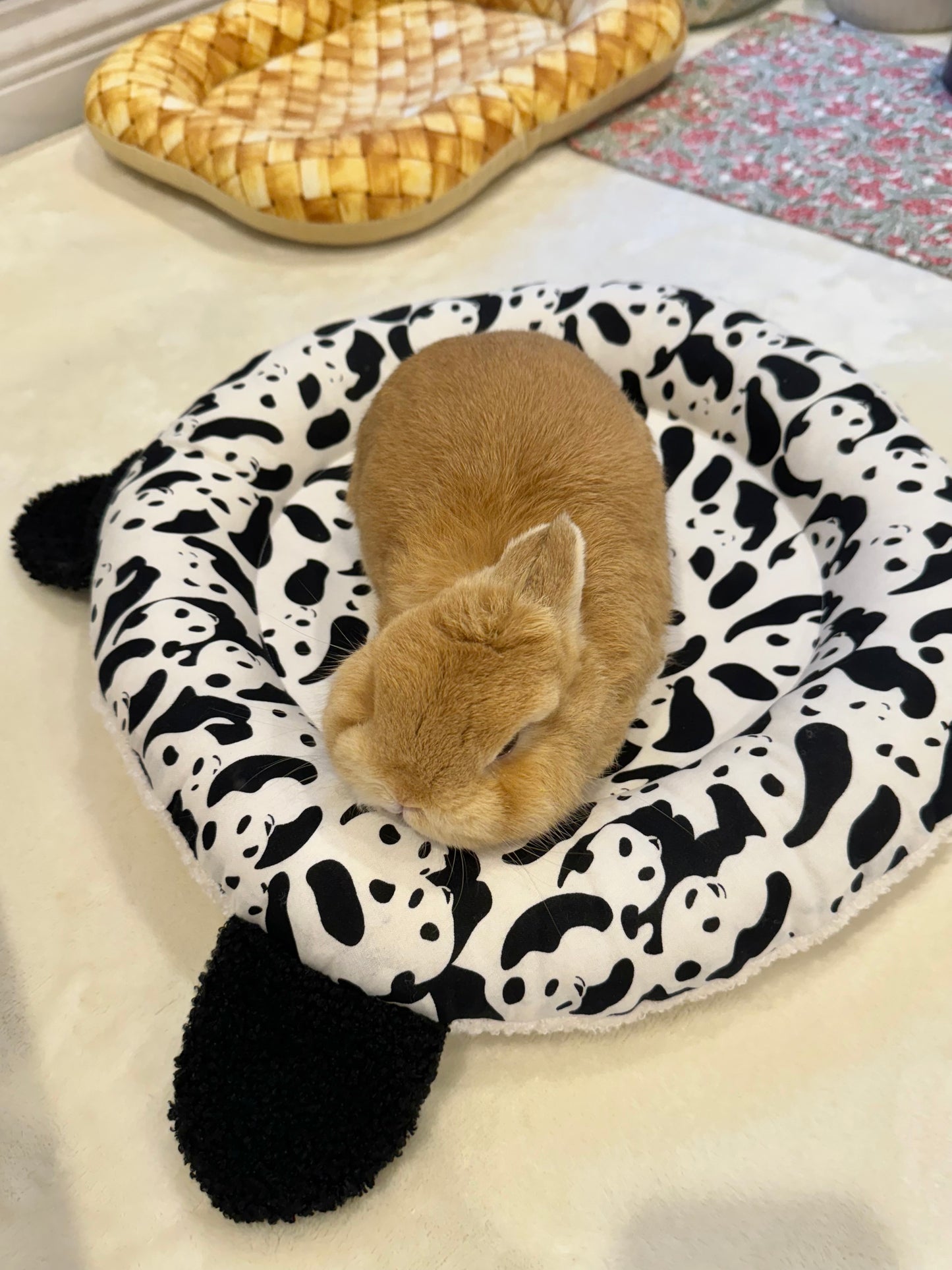 Panda bunny Bed