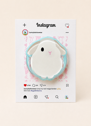 Bunny Magnetic Phone Grip
