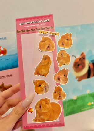 Eggie Screaming Edition Sticker Sheet