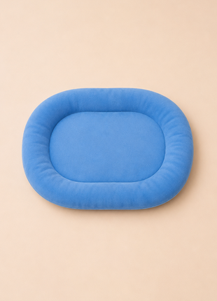 Blue Velvet bunny bed, Large