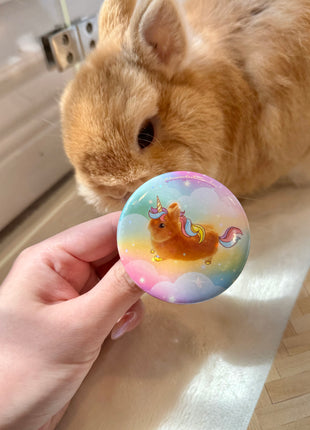 Rainbow Uniggie Pin Badge