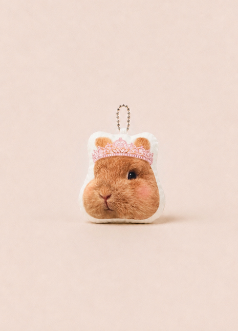 Queen Egg Bunny Bag Charm