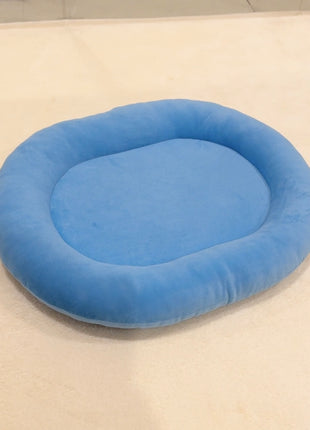 Blue Velvet bunny bed, Large