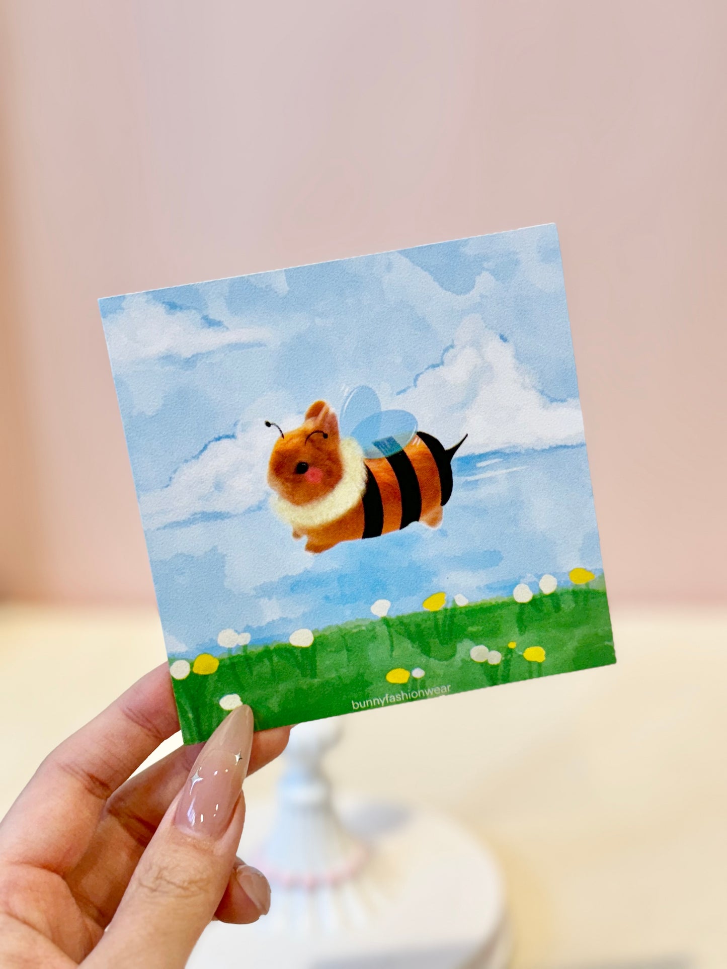 Add-on item Babee Bumbleggie Mini Card 100x100mm