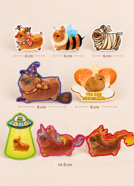 Bunny Vinyl Stickers Set
