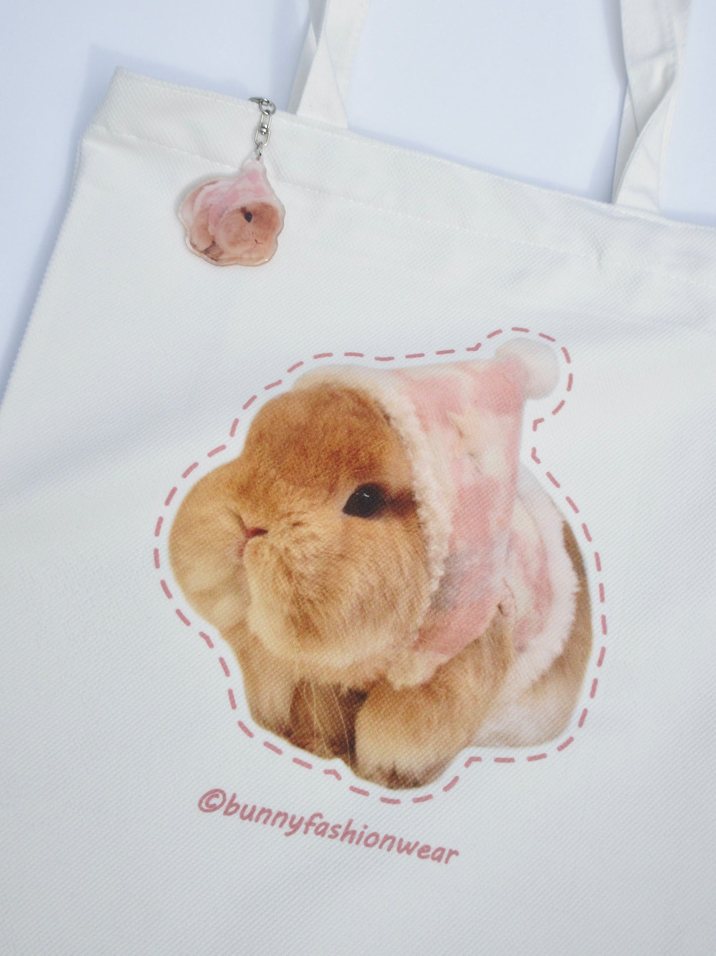 Eggie in Hoodie Canvas Soft Tote Bag