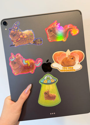 Bunny Vinyl Stickers Set