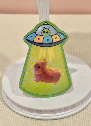 Bye Bye Eggie Vinyl Sticker