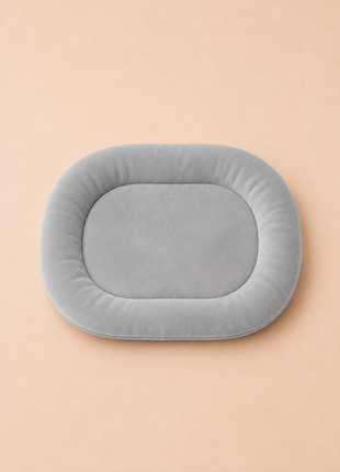 Grey Velvet bunny bed