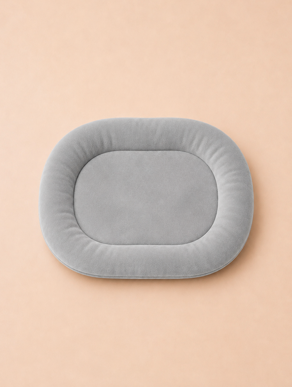 Grey Velvet bunny bed