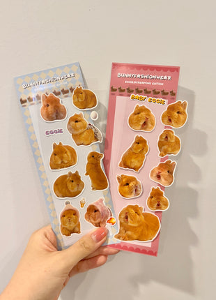 Set of 2 Screaming & Chilling Stickers Sheet