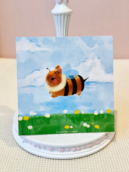 Add-on item Babee Bumbleggie Mini Card 100x100mm