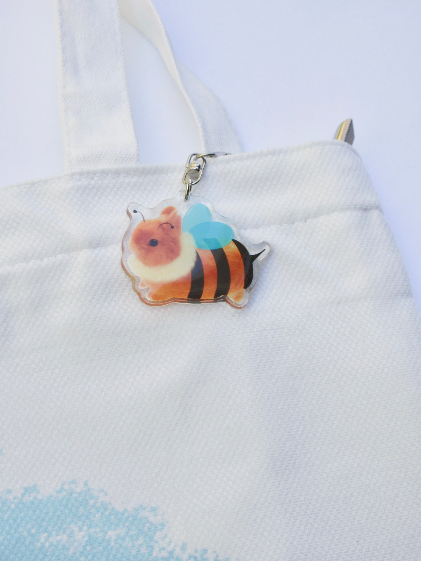 Babee Bumbleggie Acrylic Keychain 50x50mm🐝