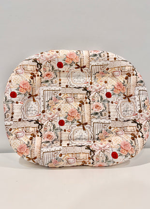 Rose handmade bunny bed, Large