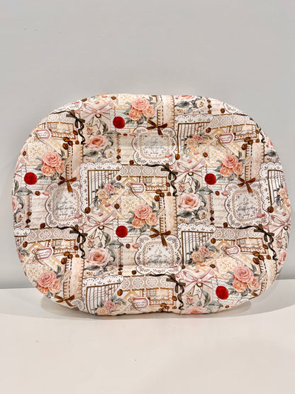 Rose handmade bunny bed, Large