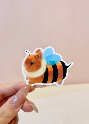 Babee Bumbleggie Eggie Meduim Vinyl Glossy Sticker