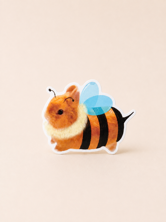 Babee Bumbleggie Eggie Meduim Vinyl Glossy Sticker