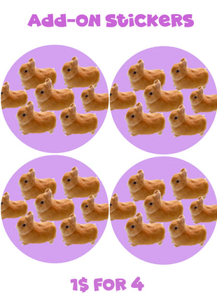 Eggie Troop 1$ for 4 stickers