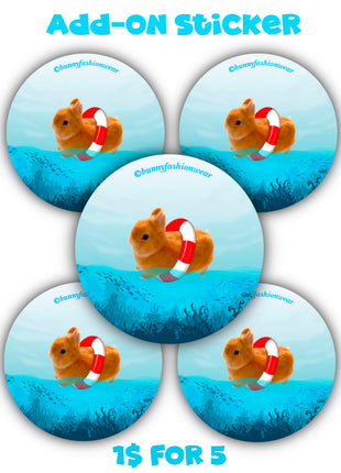 Eggie Swimming 1$ for 5 stickers