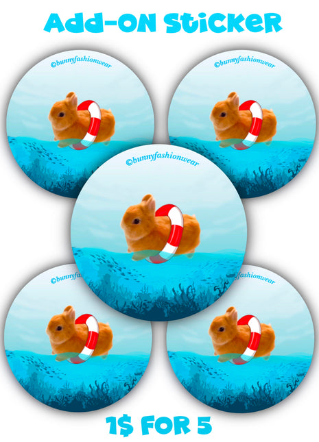 Eggie Swimming 1$ for 5 stickers
