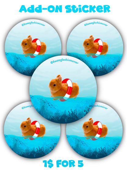 Eggie Swimming 1$ for 5 stickers