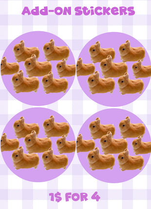 Eggie Troop 1$ for 4 stickers