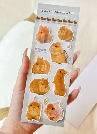Set of 2 Screaming & Chilling Stickers Sheet