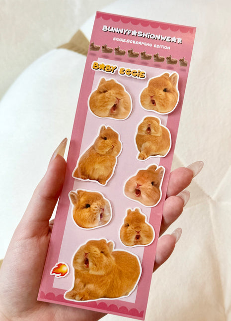 Eggie Screaming Edition Sticker Sheet